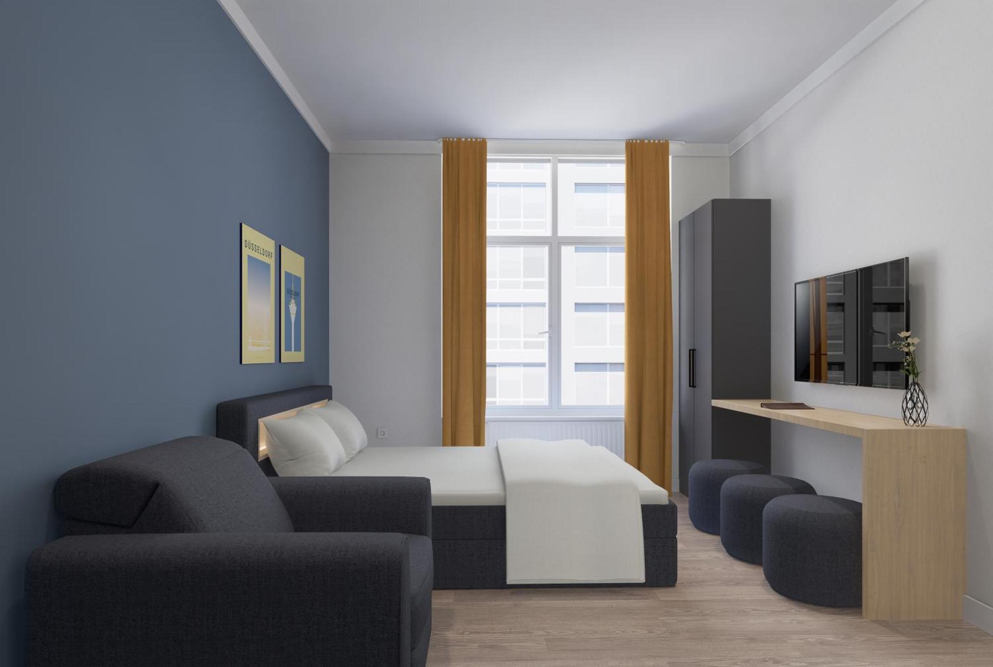 Antares Apartments Dusseldorf Ngoại thất bức ảnh